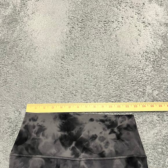 Lululemon Align Leggings Womens 8 High Rise 25" Diamond Dye Pitch Grey Graphite - Picture 5 of 7